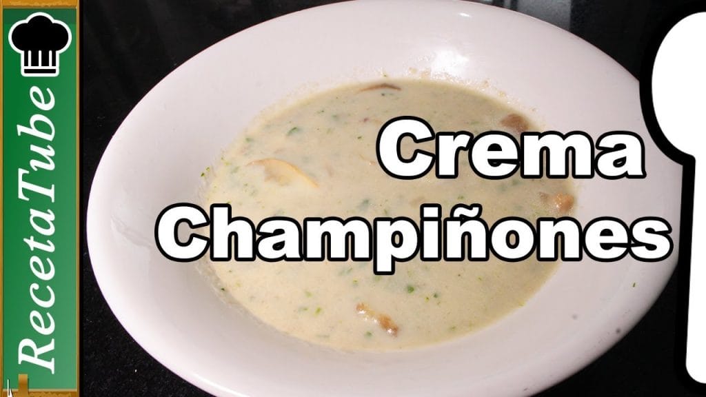 Cómo hacer una crema de champiñones