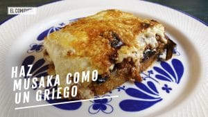 Receta de moussaka griega
