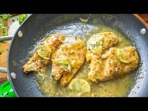 Receta de pollo al limón