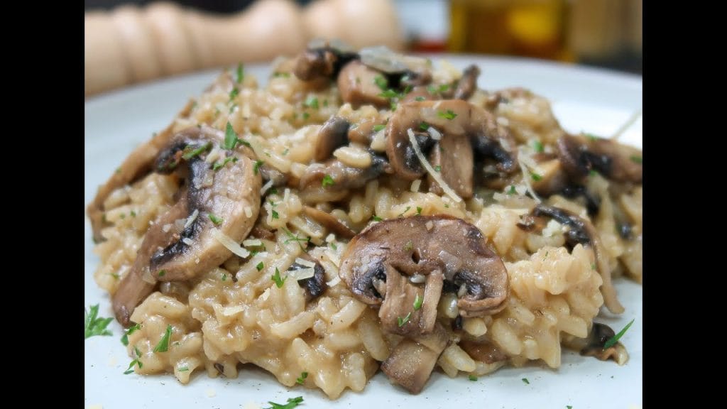 Receta-de-risotto-de-champinones - Recetitas.Com Receta de risotto de champiñones