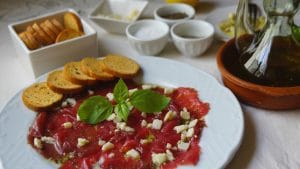 Receta de carpaccio de ternera