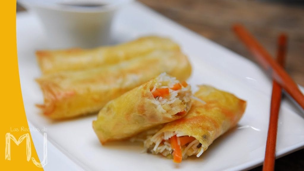 Receta-de-rollitos-de-primavera - Recetitas.Com Receta de rollitos de primavera