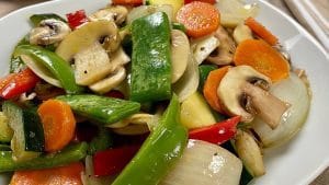 Receta de salteado de verduras