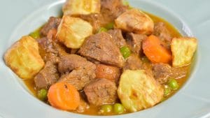 Receta de ternera a la jardinera