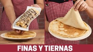 Cómo hacer crepes dulces y salados