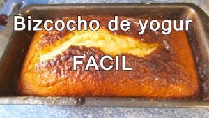 Cómo hacer un bizcocho de yogur esponjoso