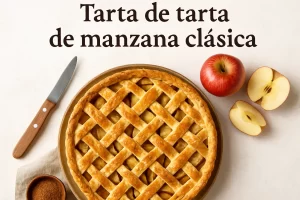 Receta de tarta de manzana clásica