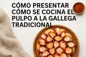 cómo presentar Cómo se cocina el pulpo a la gallega tradicional