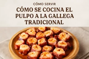 cómo servir Cómo se cocina el pulpo a la gallega tradicional