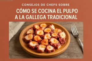 consejos de chefs sobre Cómo se cocina el pulpo a la gallega tradicional
