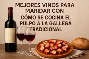 mejores vinos para maridar con Cómo se cocina el pulpo a la gallega tradicional