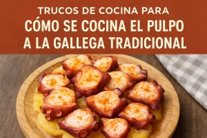 trucos de cocina para Cómo se cocina el pulpo a la gallega tradicional