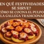 en qué festividades se sirve Cómo se cocina el pulpo a la gallega tradicional