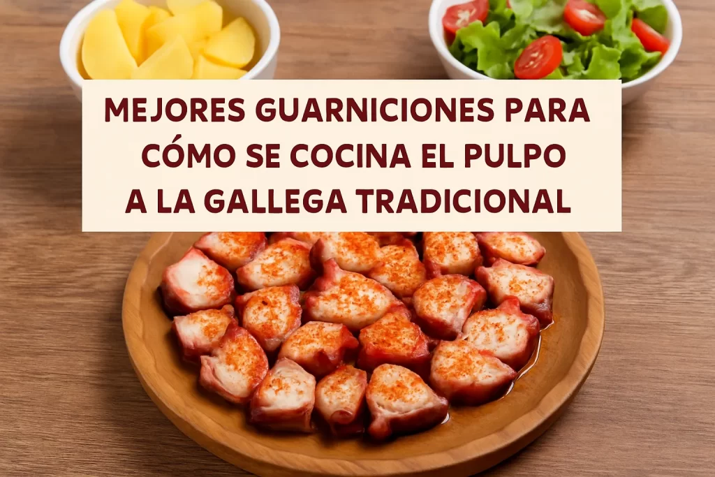 mejores guarniciones para Cómo se cocina el pulpo a la gallega tradicional