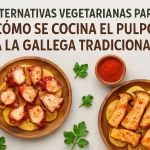 alternativas vegetarianas para Cómo se cocina el pulpo a la gallega tradicional