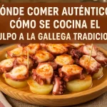 dónde comer auténtico Cómo se cocina el pulpo a la gallega tradicional