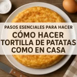Cómo hacer tortilla de patatas como en casa: pasos esenciales para una receta perfecta