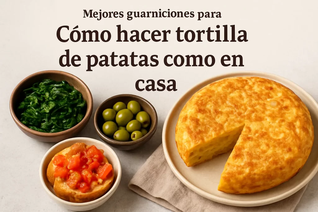 mejores guarniciones para Cómo hacer tortilla de patatas como en casa
