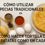 Cómo utilizar especias tradicionales para hacer tortilla de patatas casera perfecta