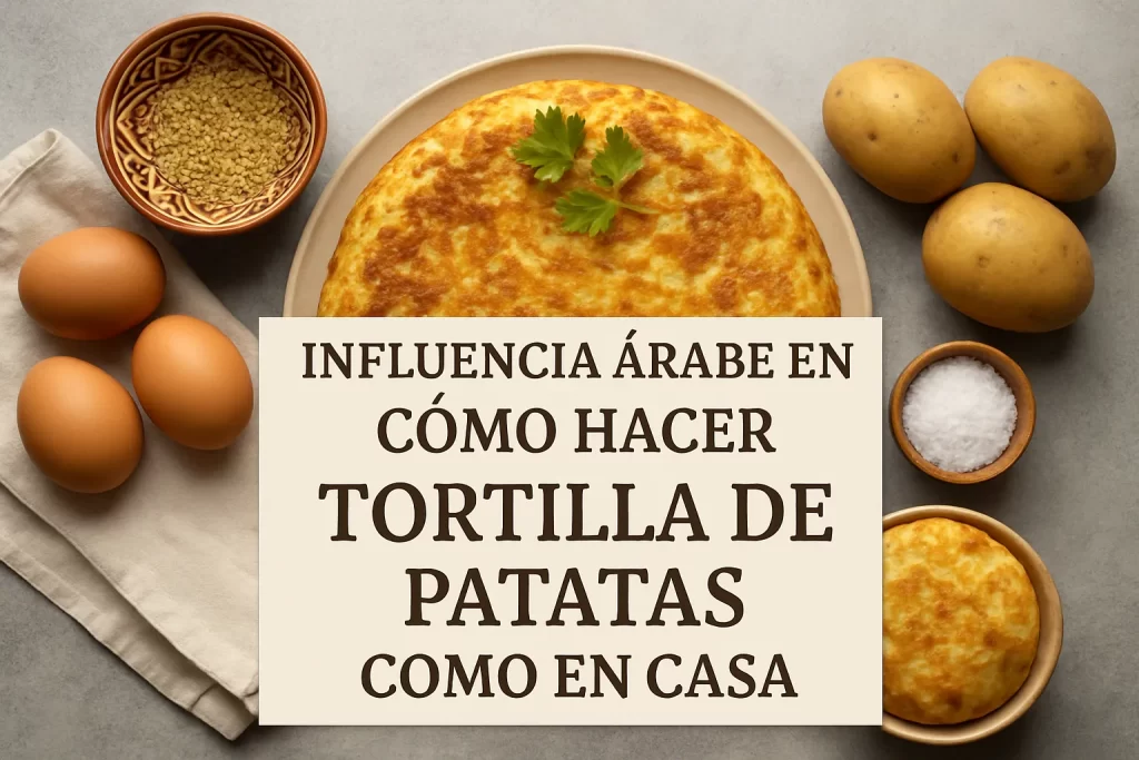 influencia árabe en Cómo hacer tortilla de patatas como en casa