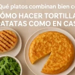 Qué platos combinan bien con cómo hacer tortilla de patatas como en casa: recetas fáciles y deliciosas