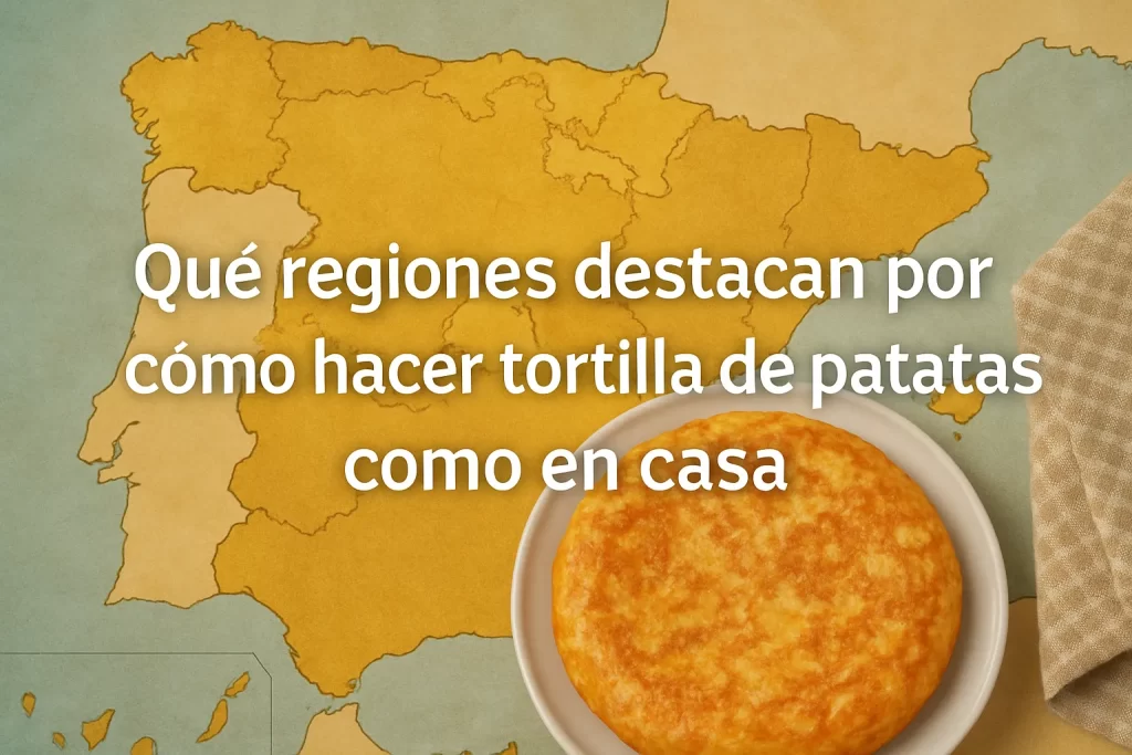 qué regiones destacan por Cómo hacer tortilla de patatas como en casa
