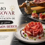 cómo innovar en la presentación de Cómo se sirve el jamón ibérico en la gastronomía española