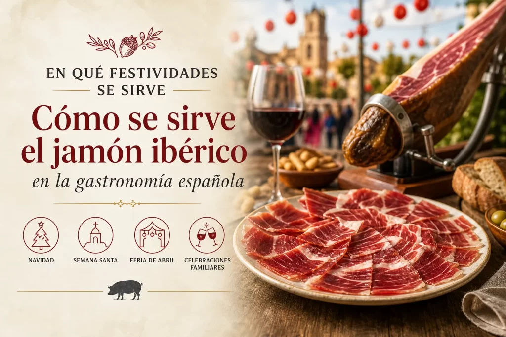 en-que-festividades-se-sirve-Como-se-sirve-el-jamon-iberico-en-la-gastronomia-espanola - Recetitas.Com en qué festividades se sirve Cómo se sirve el jamón ibérico en la gastronomía española