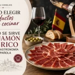 Cómo elegir productos para cocinar y cómo se sirve el jamón ibérico en la gastronomía española
