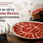 cómo se ha popularizado internacionalmente Cómo se sirve el jamón ibérico en la gastronomía española