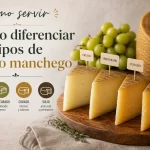 cómo servir Cómo diferenciar los tipos de queso manchego