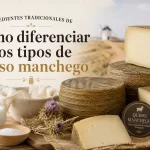 ingredientes tradicionales de Cómo diferenciar los tipos de queso manchego