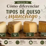 Receta y guía: cómo diferenciar los tipos de queso manchego