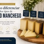 Cómo servir en eventos y diferenciar los tipos de queso manchego: guía práctica