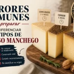 errores comunes al preparar Cómo diferenciar los tipos de queso manchego