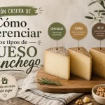 Versión casera de cómo diferenciar los tipos de queso manchego: guía práctica
