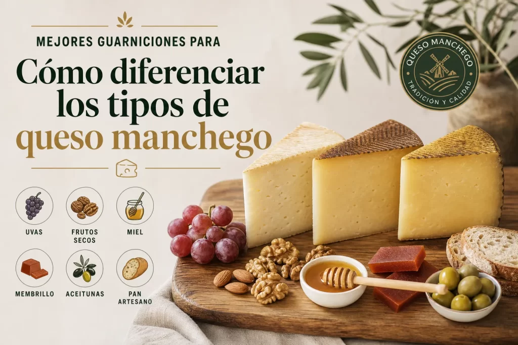 mejores guarniciones para Cómo diferenciar los tipos de queso manchego